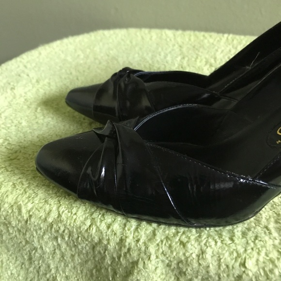 GLORIUS made in Brazil Women’s Patent Leather Black Heels Size 6 - Picture 8 of 14